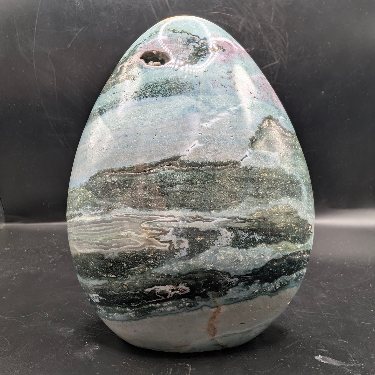 5.35" Free-Standing Ocean Jasper