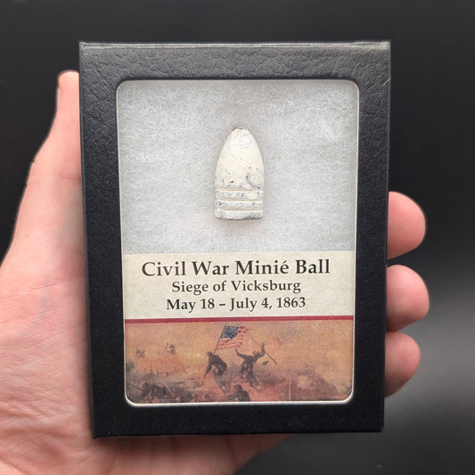 Civil War Minié Ball - Vicksburg, Mississippi