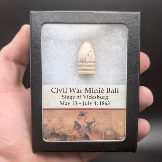Civil War Minié Ball - Vicksburg, Mississippi