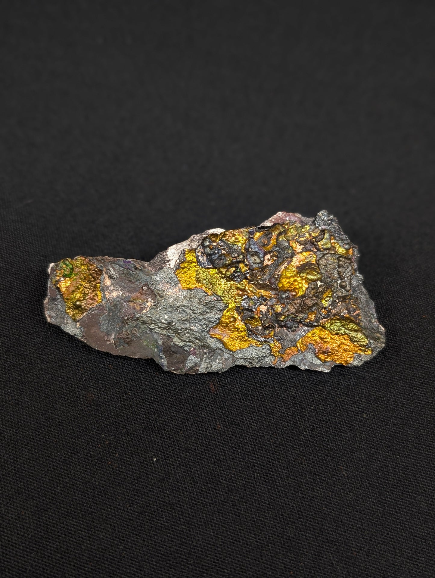 Iridescent turgite specimen from Cocomorachic, Chihuahua, Mexico — Item #849