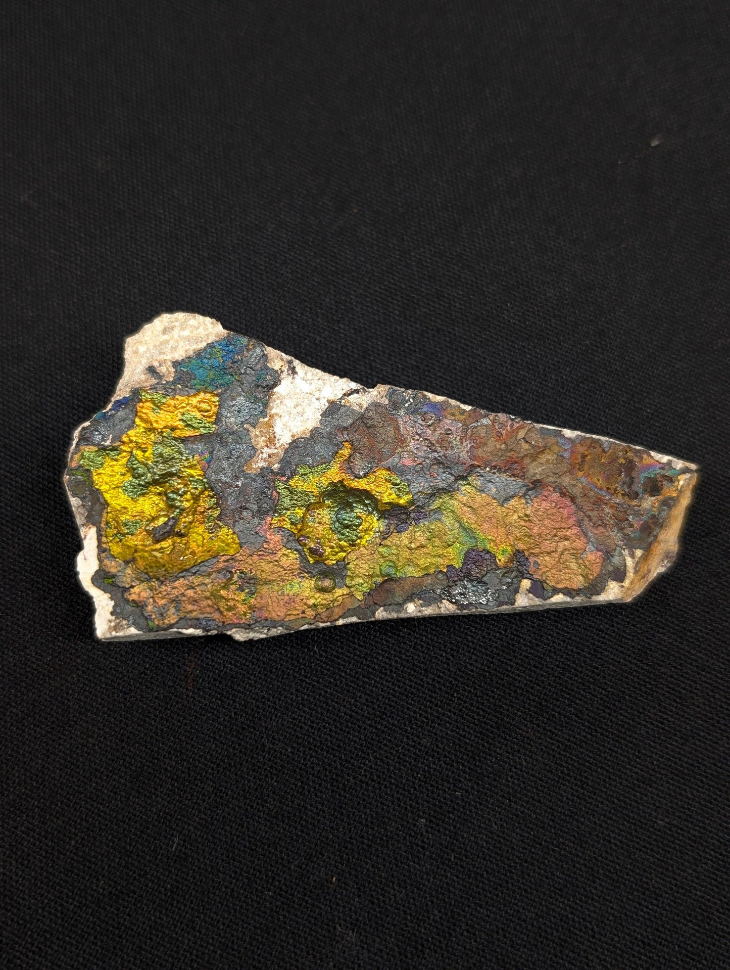 Iridescent turgite specimen from Cocomorachic, Chihuahua, Mexico — Item #853
