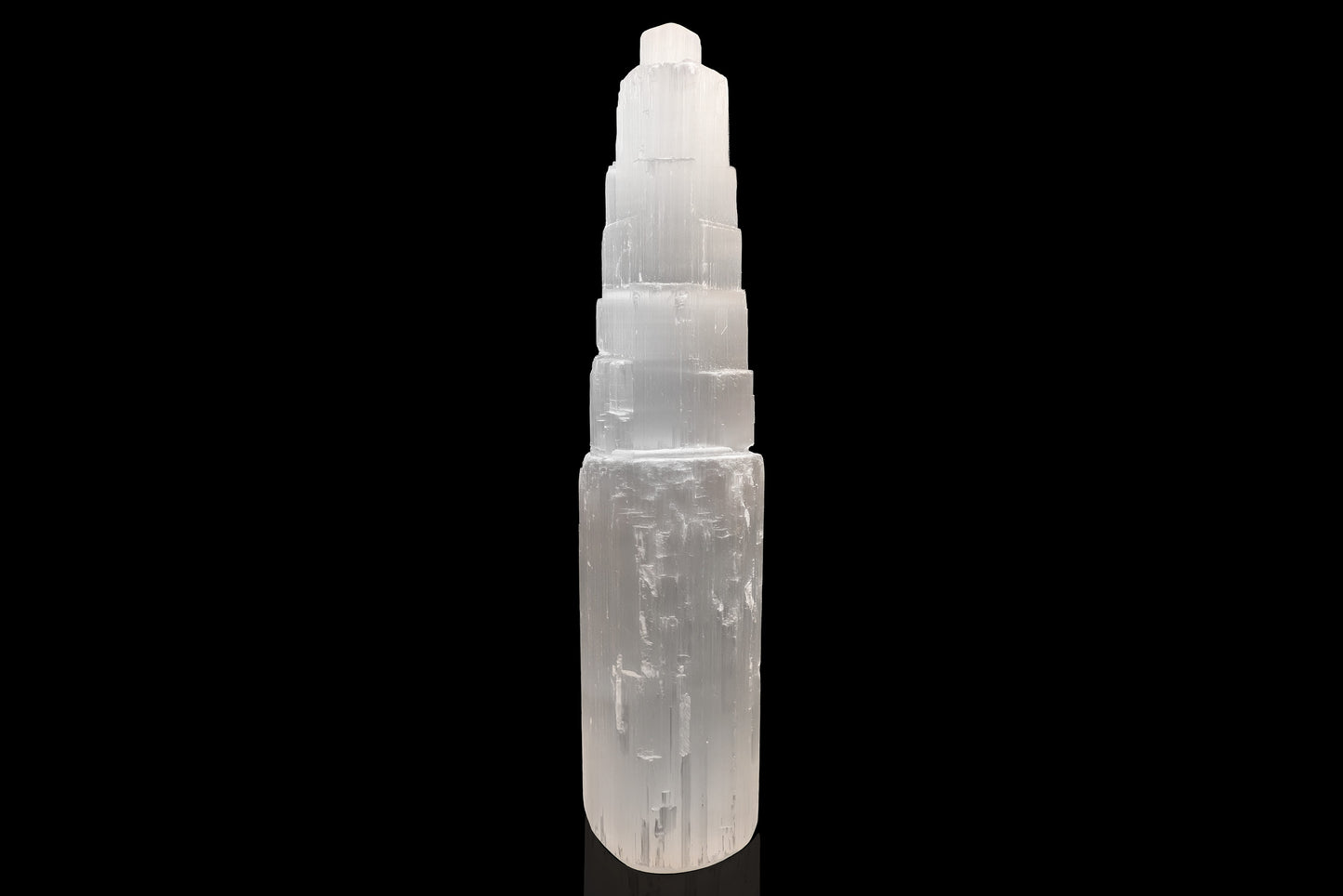 8" Tall Selenite Tower - Morocco