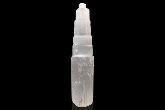 8" Tall Selenite Tower - Morocco