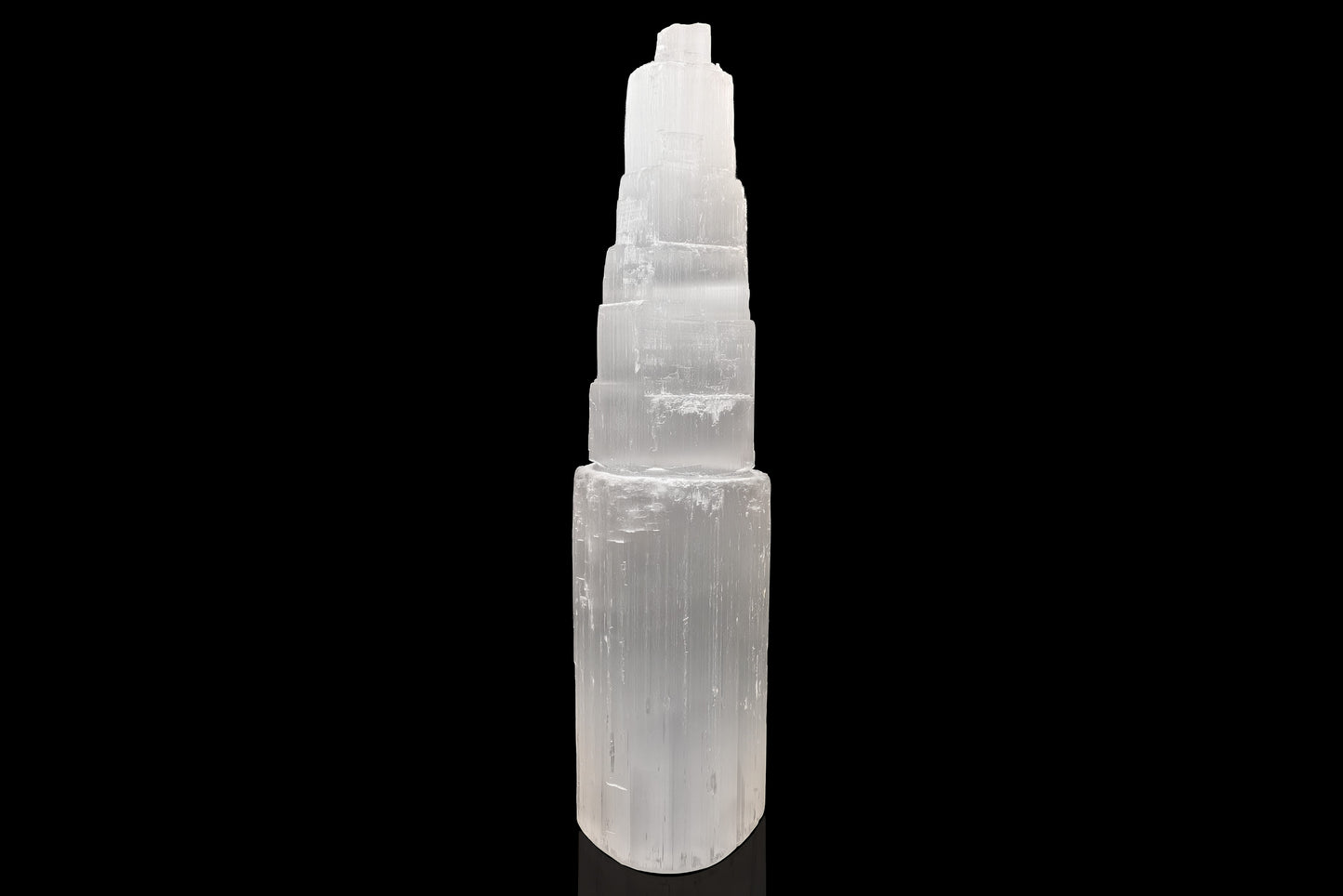 8" Tall Selenite Tower - Morocco