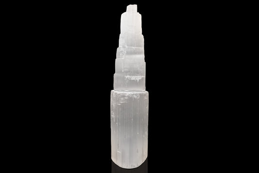 8" Tall Selenite Tower - Morocco