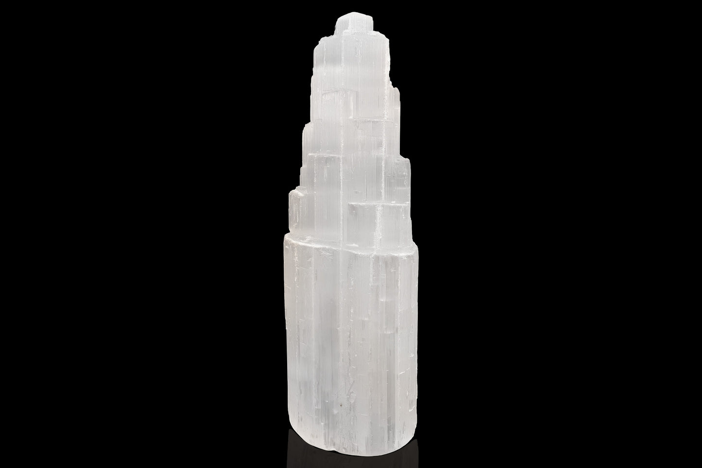5.9" Tall Selenite Tower - Morocco