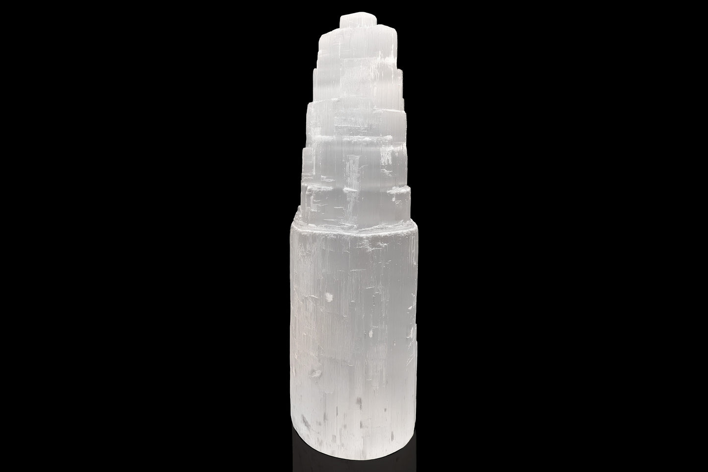 5.9" Tall Selenite Tower - Morocco